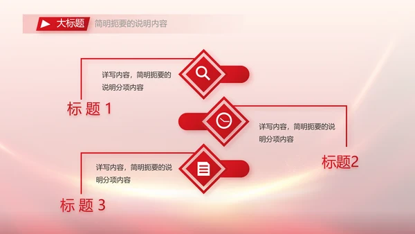 红色大气市场监管局情况汇报动态PPT模板