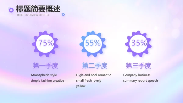 紫色唯美新起点新征程商务PPT