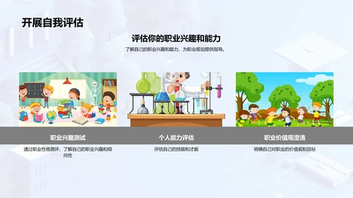 就业市场导览PPT模板