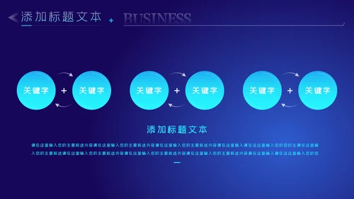 科技蓝电子产品科技芯片主板工作汇报PPT模板
