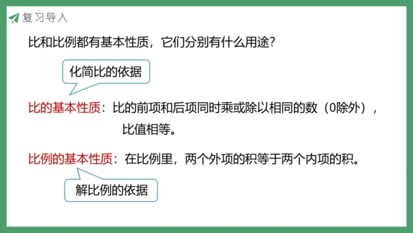 新人教版数学六年级下册6.1.9 比和比例课件