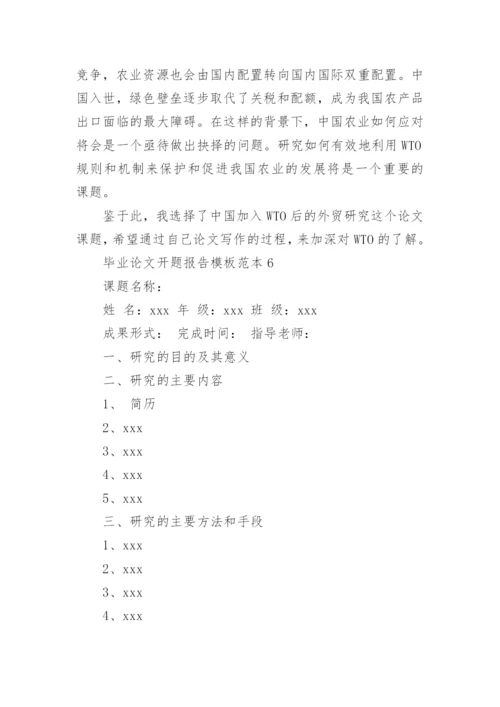 毕业论文开题报告编辑精选范文.docx