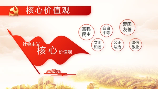 大气党风廉政建设述职报告动态PPT