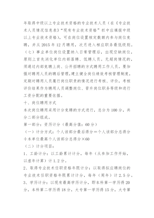 卫生院岗位聘用制度.docx