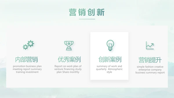 严谨中国风党风廉政文化工作总结PPT