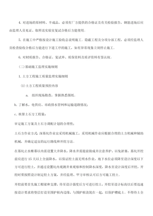 危改工程土建监理实施细则.docx