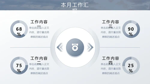 灰色金色城市立交交通实拍励志风月度工作总结