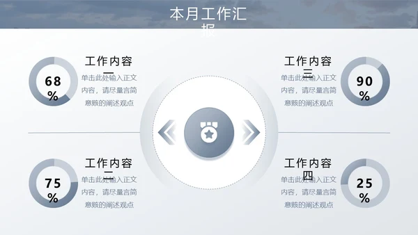 灰色金色城市立交交通实拍励志风月度工作总结