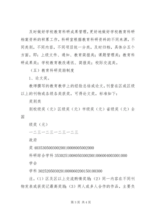 学校教育科研常规管理制度.docx