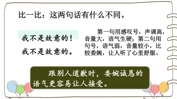 统编版语文二年级下册口语交际：注意说话的语气   课件