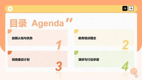 班长竞选个人介绍PPT模板