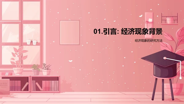 经济现象探索解读PPT模板