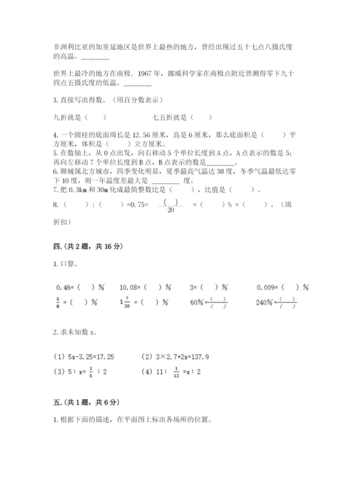苏教版小升初数学模拟试卷【精选题】.docx