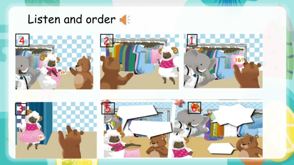 【优质课件】Unit 6 Shopping Part C Story time