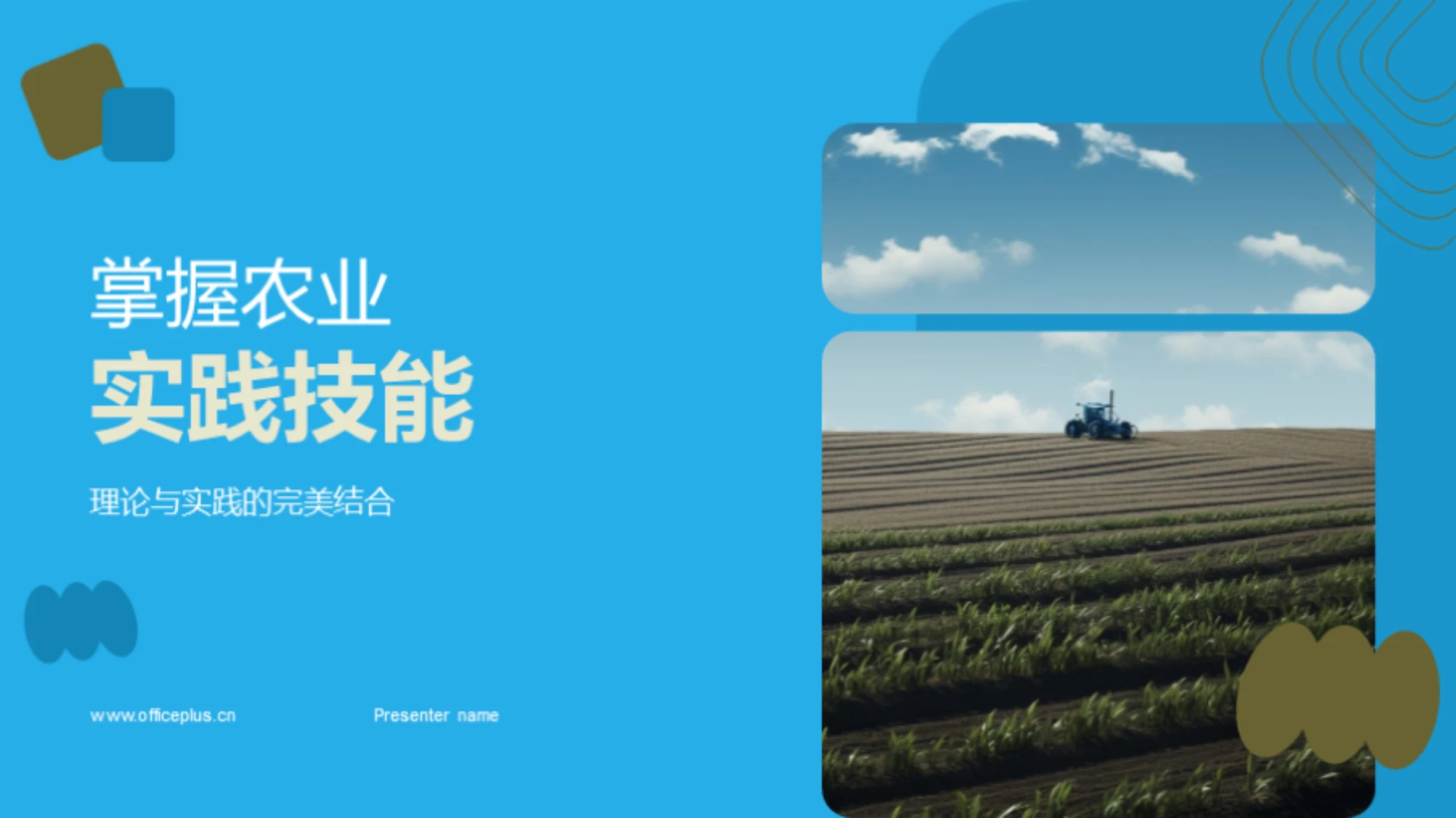 掌握农业实践技能