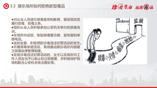 世界禁毒日宣传禁毒知识教学PPT模板