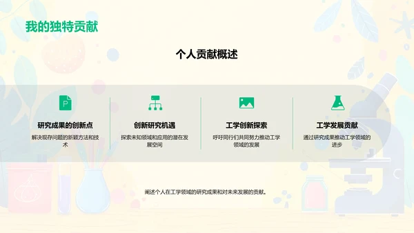 工学创新研究报告PPT模板