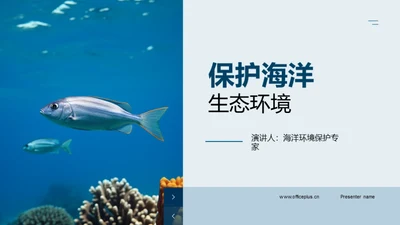 保护海洋生态环境