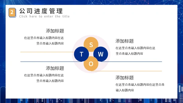 年度项目管理工作总结报告通用PPT模板