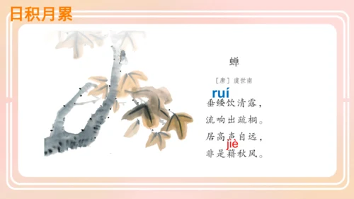统编版语文五年级上册 第一单元 语文园地一  课件