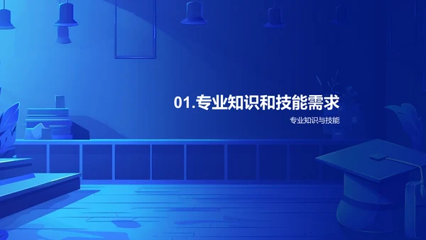 专业技能应用于就业PPT模板