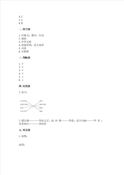 2022五年级上册道德与法治期末测试卷含答案ab卷