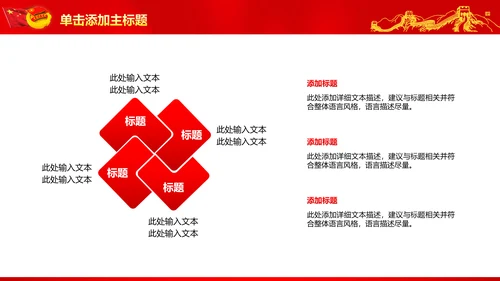 恢宏大气中国共青团工作报告PPT