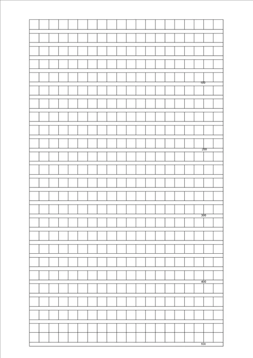 高考作文标准方格纸A4可直接打印