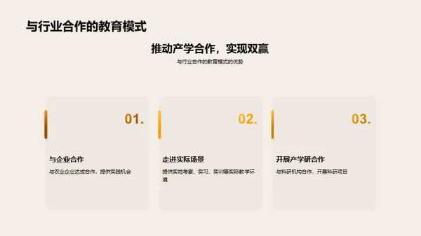 3D风农林牧渔教学课件PPT模板