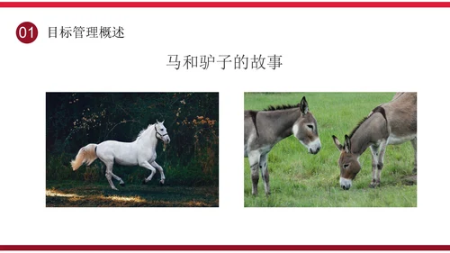简约大气企业培训目标管理之smart原则PPT模板
