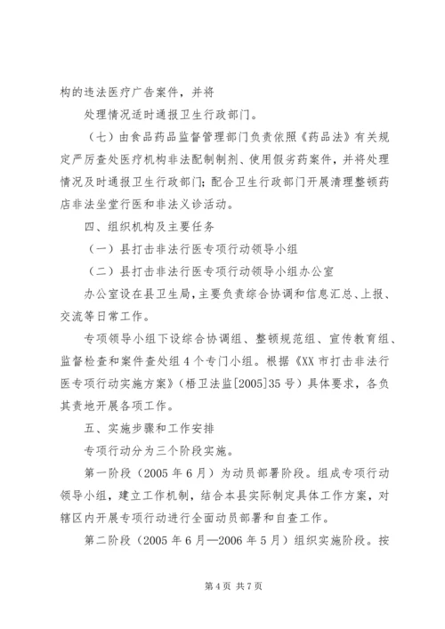 打击非法行医专项行动工作计划 (6).docx