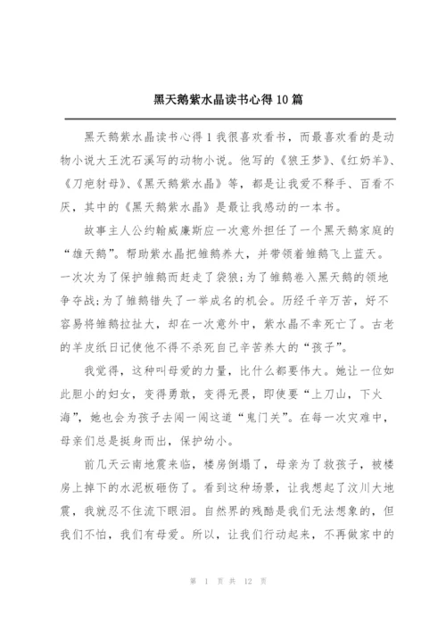 黑天鹅紫水晶读书心得10篇.docx