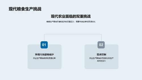 探索粮食生产科学