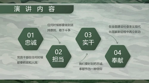 迷彩风八一部队特种兵训练动态PPT模板