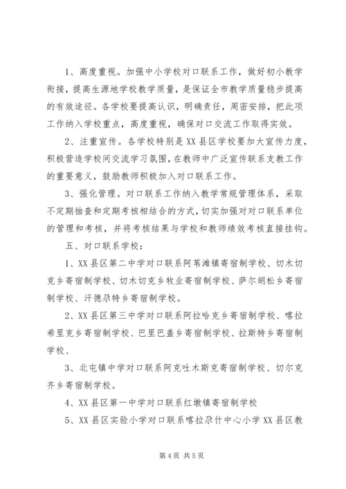 街道对口联系单位方案 (3).docx