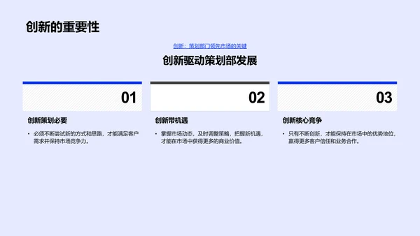 策划工作汇报