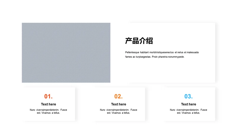 扁平PPT产品介绍