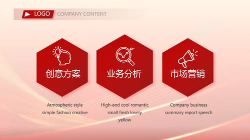 红色大气社区医疗保险工作总结PPT动态模板