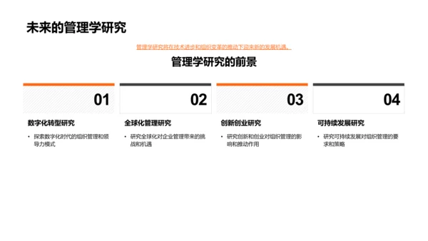 管理学答辩报告PPT模板