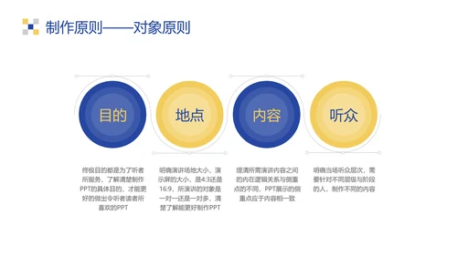 黄蓝扁平风企业办公技巧操作培训PPT模板
