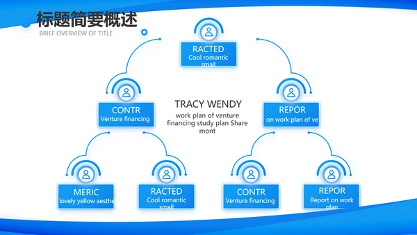 蓝色大气上半年工作汇报商务PPT