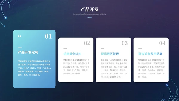 简约科技风线条互联网商业计划书产品介绍产品发布ppt模板