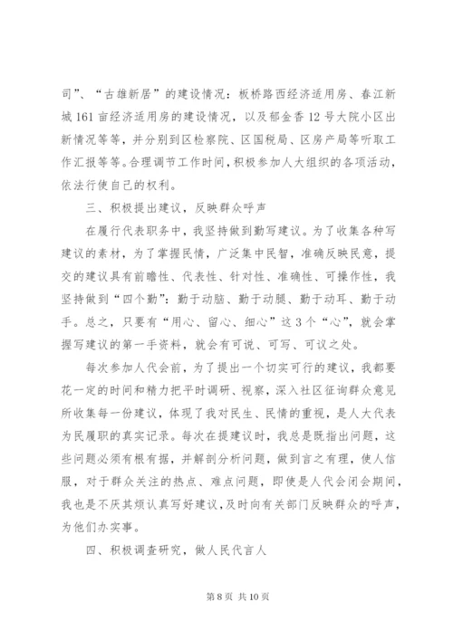 区人大代表的述职报告范文.docx