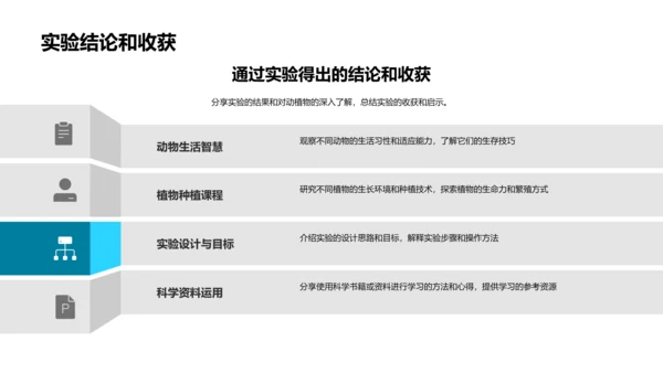 动植物科学研究PPT模板