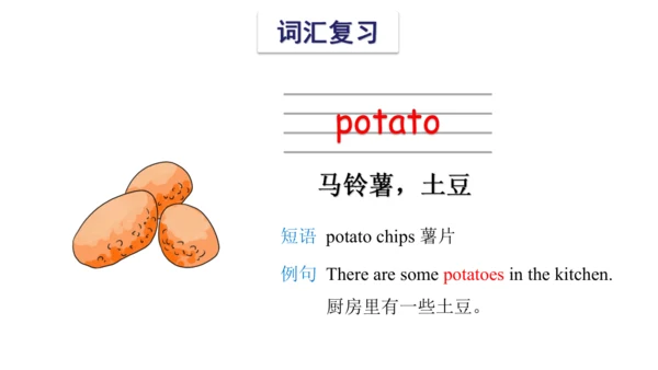 Unit 6 In the kitchen 复习课件(共 46张PPT) -2023-2024学年五