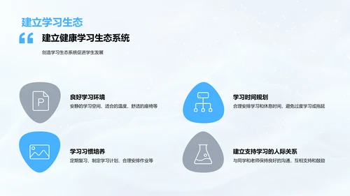 学习压力应对策略PPT模板