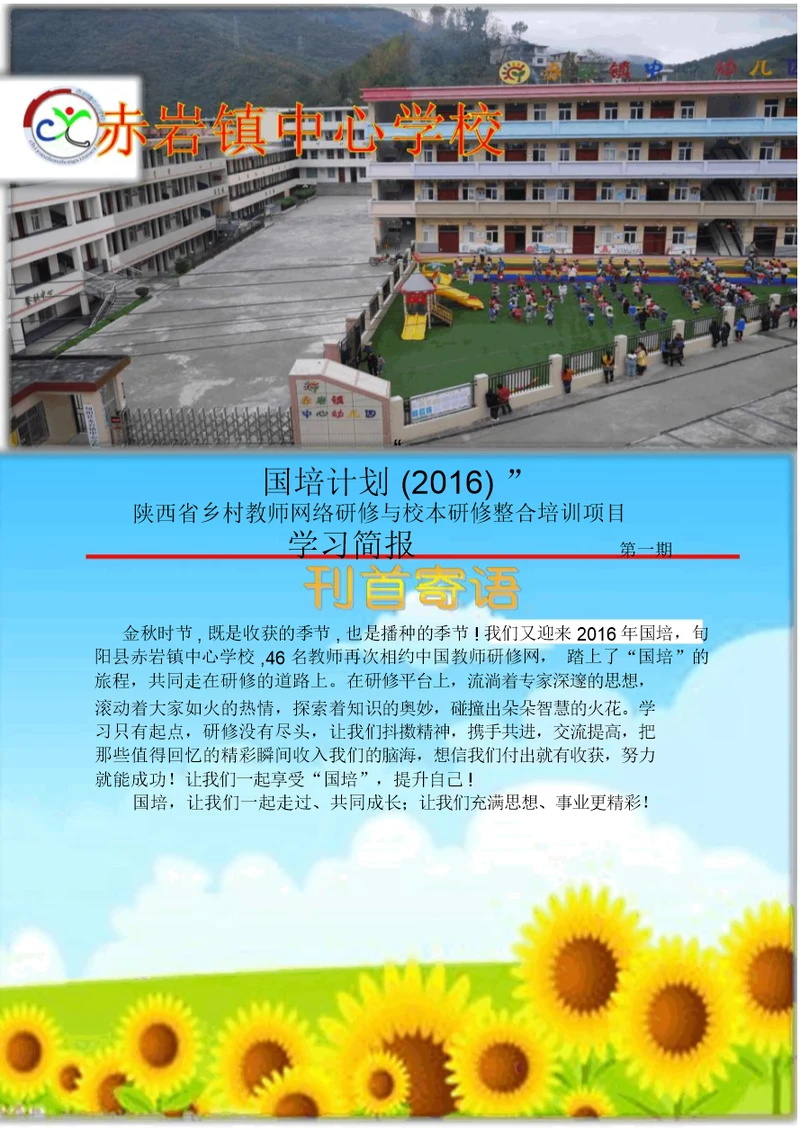 赤岩镇中心学校国培研修学习简报(5)