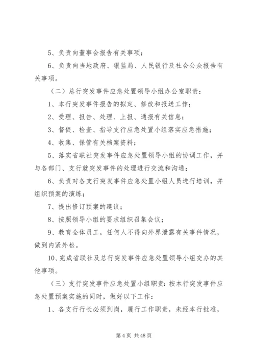 金融行业重大突发事件应急预案范文大全.docx