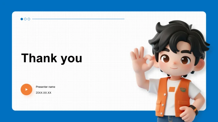 蓝色卡通风职业生涯发展PPT