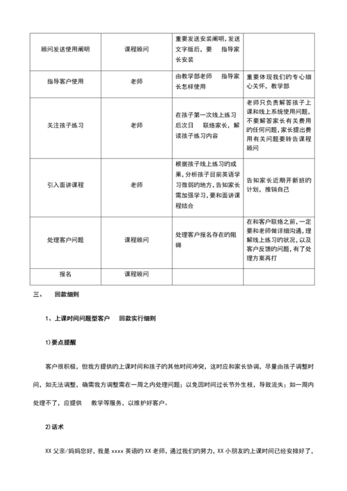 少儿英语培训学校准客户关单流程.docx